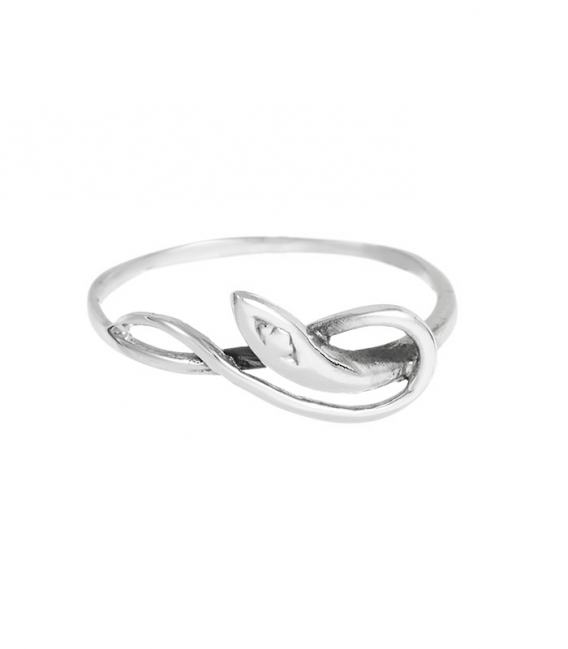 Bague Argent Serpent