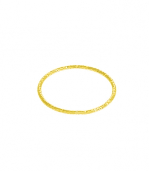 Anillo Plata Alianza Bañado