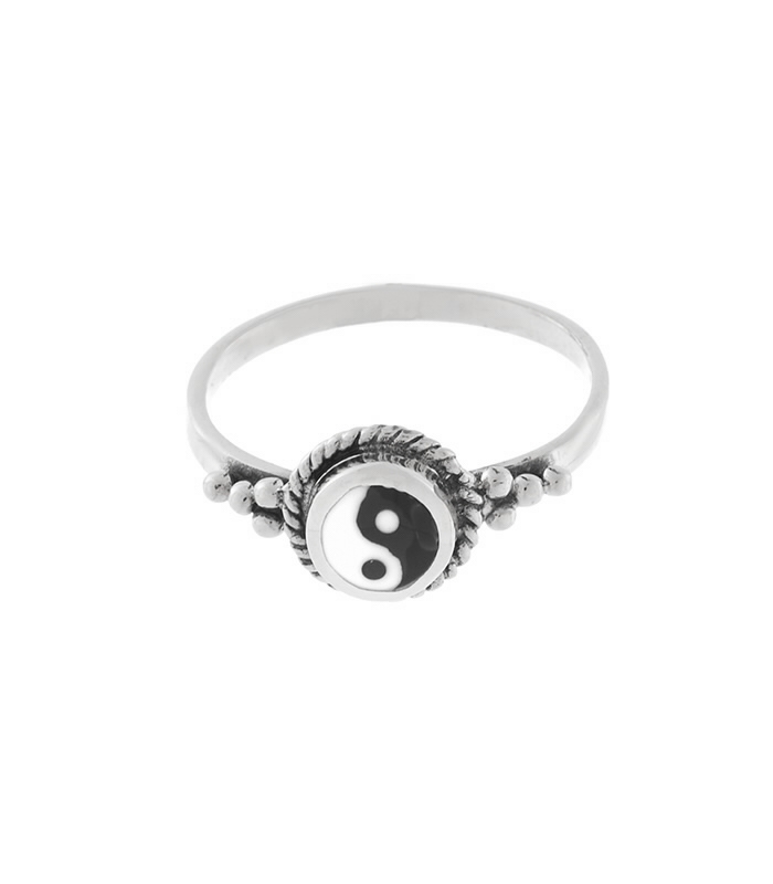 Comprar Anillo Plata Yin Yang al por Mayor