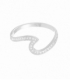 Bague Vague Zirconium