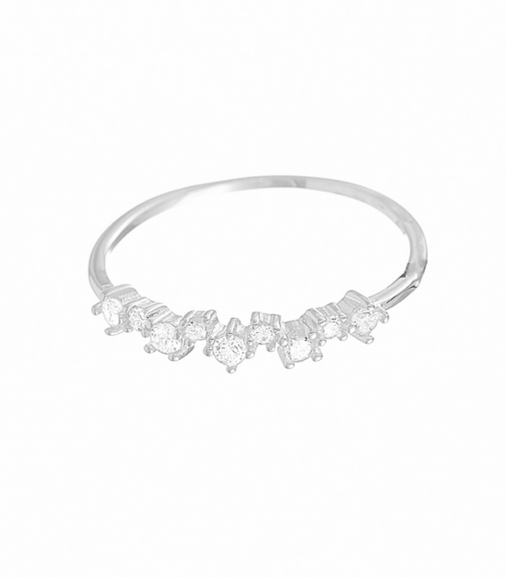 Bague Argent Zirconium