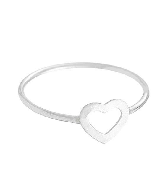 Anillo Plata Corazon