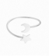 Anillo Plata Estrella Luna