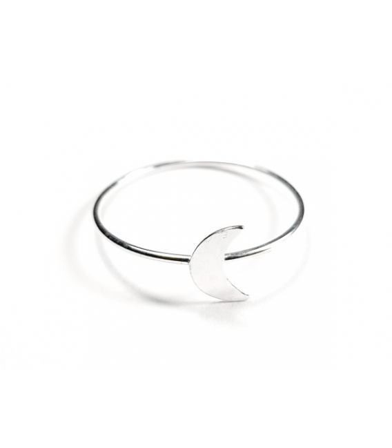 Bague Argent Luna