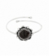Anillo Plata Onix 9mm