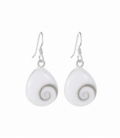 Pendiente Plata Ojo Shiva. Precio Par