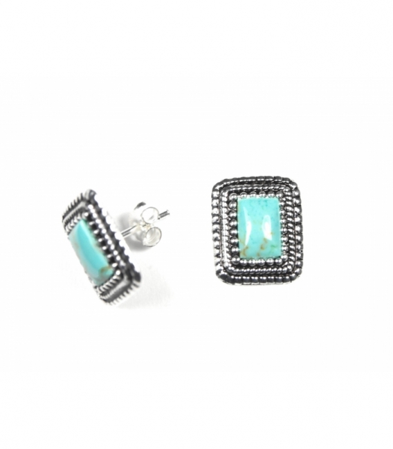 Pendiente Plata Esmalte