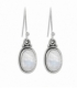 Pendiente Plata Piedras 1,45cm. Precio par