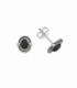 Pendiente Plata Esmalte10mm. Precio par