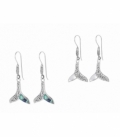 Boucles d’oreilles Argent Queue de Baleine Mineral Prix Paire