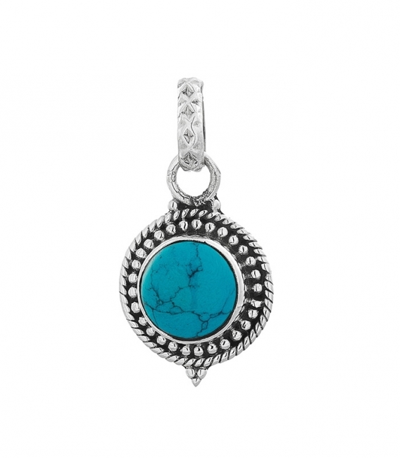 Colgante Plata Piedra 1,50cm