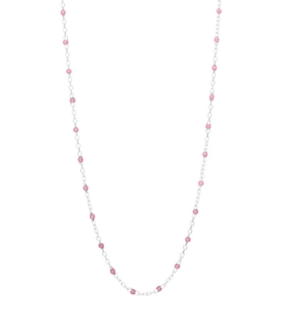 Collier Argent Email 38+5cm