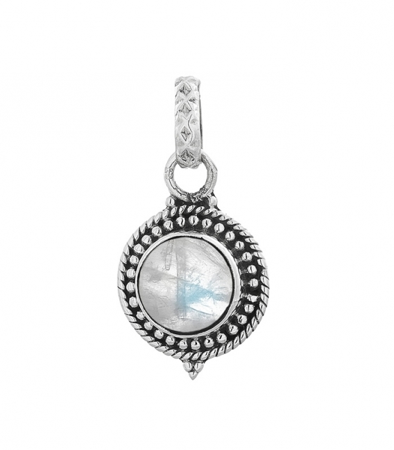 Colgante Plata Piedra 1,50cm