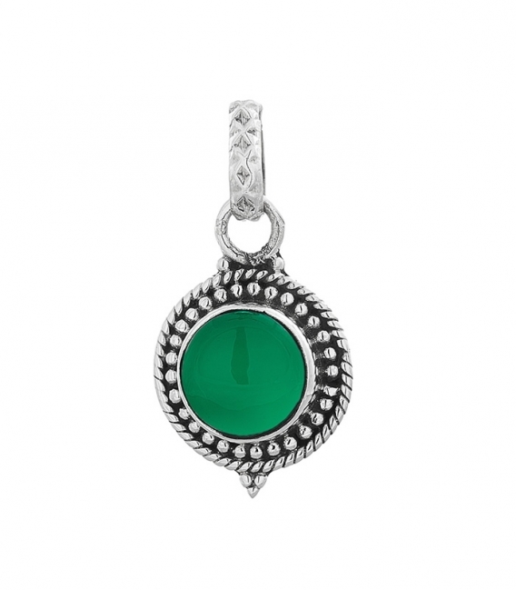Colgante Plata Piedra 1,50cm