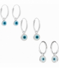 Aro Plata12mm con Ojo Turco