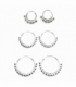 Aro Plata Bolas (3mm) Precio par