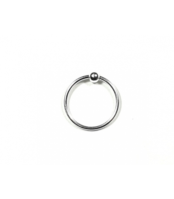 Anneau Piercing Argent Boule 2mm .Prix Paire