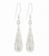 Pendiente Plata Piedras 2.4cm Precio Par