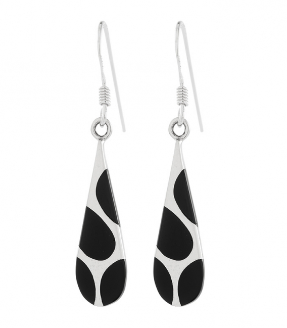 Pendiente Plata Piedras 2.4cm Precio Par