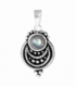 Colgante Plata Piedra 16mm