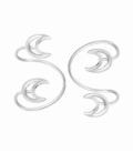 Cartilago Plata Lunas Precio Par