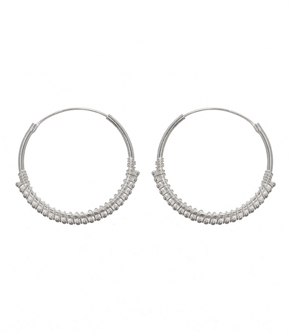 Aro Plata Bolas (1.2mm) Precio par