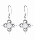Pendiente Plata Nacar Filigrana. Precio Par