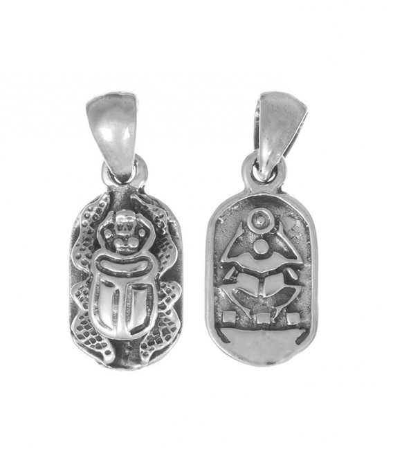 Colgante Plata Escarabajo 1,80cm