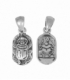 Colgante Plata Escarabajo 16mm