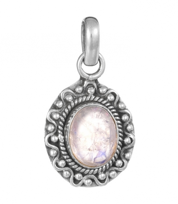 Colgante Plata Piedra 1,90cm