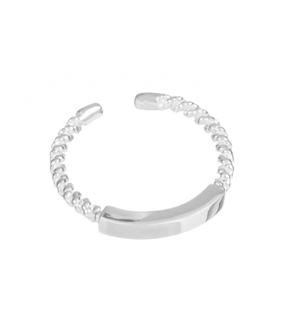 Anillo Plata Diseño 2.7 X 15mm