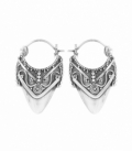 Boucles d'oreilles Argent Balinais. Prix Paire