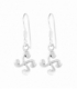 Boucles d'oreilles Argent Lauburu 9mm. Prix Paire