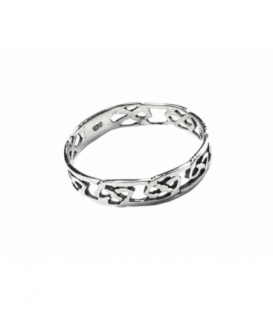 Bague Argent Tribal