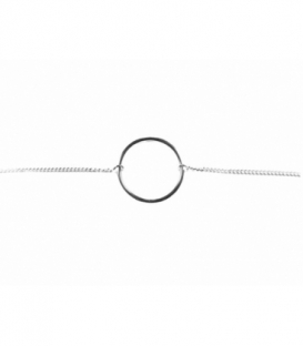 Bracelet Argent Cercle 15,5+3cm
