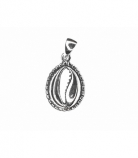 Colgante Plata Concha 19mm