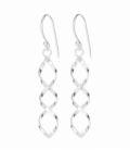Pendiente Plata Rulo 26mm Precio Par
