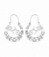 Pendiente Plata Aro Canario 28 X 20mm