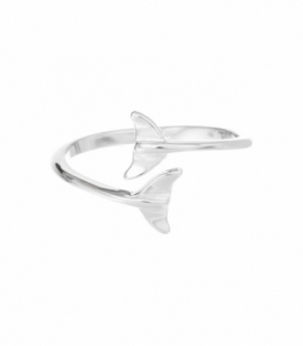 Bague Argent Queue de Baleine