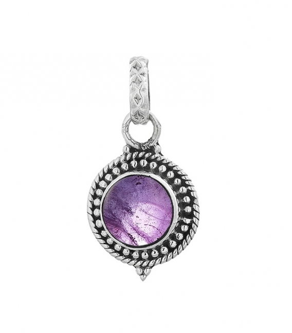Colgante Plata Piedra 1,50cm