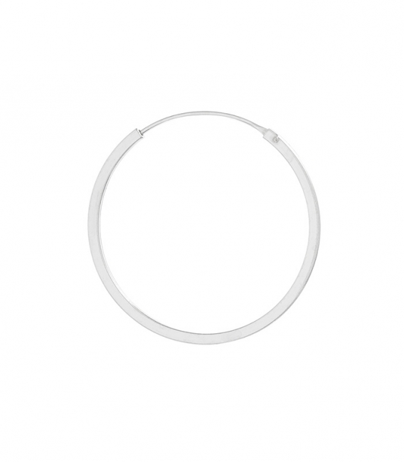 Aro Plata Plano Grosor 1.5mm
