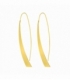 Boucles d'oreilles Créateurs Recouvert d'Or 60mm