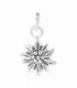 Pendentif Argent Fleur Edelweiss 13mm