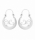 Pendiente Plata Aro Canario 30 X 20mm Precio Par
