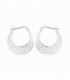 Boucles d’oreilles Créoles en Argent Vieilli 24mm Prix Paire