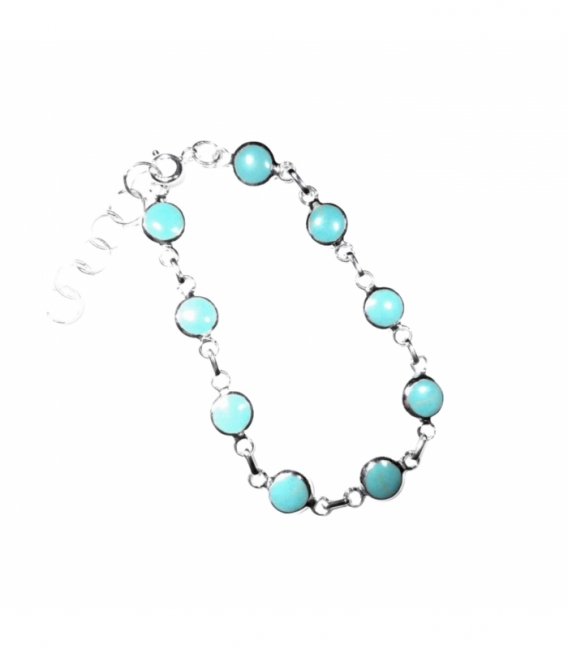 Bracelet Turquoise 16,50+2,50cm