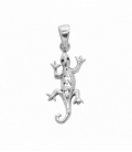 Pendentif Argent Lézard 21mm