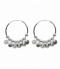 Aro Plata Chapitas 18mm Precio Par