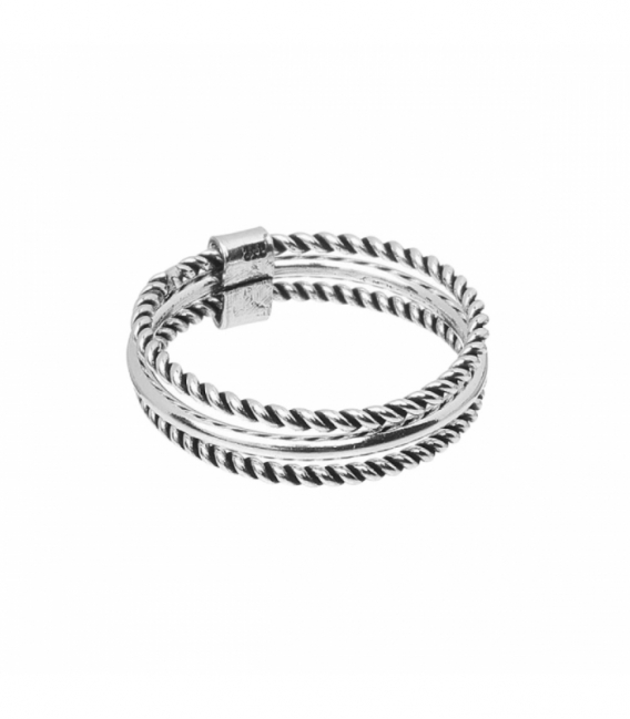 Anillo Plata Tres Alianzas 168
