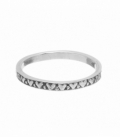 Bague Argent Coeurs